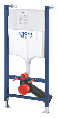 Cadru WC 2in1 Grohe 38971000, 1130 mm, 500 mm, 90, 110 mm, 480 mm, 2 moduri spalare, incastrat, suport perete [2]