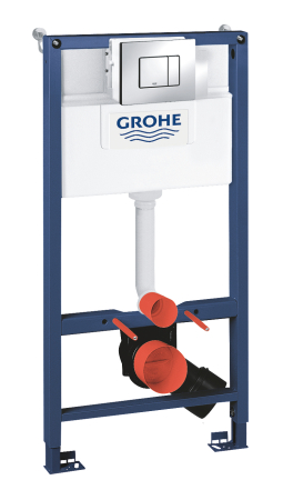 Toalete - Cadru WC 3in1 Grohe 38888000, 985 mm, 500 mm, 110, 90 mm, 480 mm, 2 moduri spalare, incastrat, suport perete