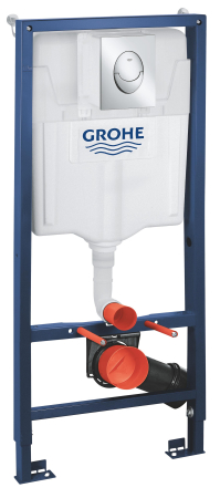 Toalete - Cadru WC 3in1 Grohe 39503000, 1130 mm, 500 mm, 110, 90 mm, 480 mm, 2 moduri spalare, incastrat, suport perete