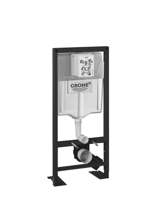 Cadru WC Grohe 38584001, 1130 mm, 500 mm, 90, 110 mm, 480 mm, 2 moduri spalare, incastrat, uscata, otel [1]