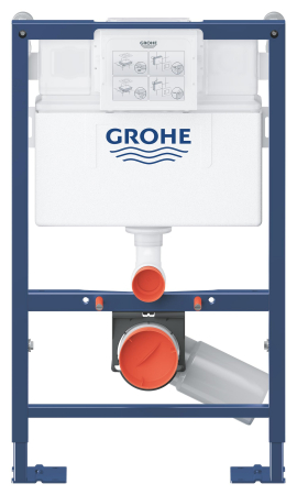 Cadru WC Grohe 38587000, 820 mm, 500 mm, 90, 110 mm, 480 mm, 2 moduri spalare, incastrat, uscata, otel [1]