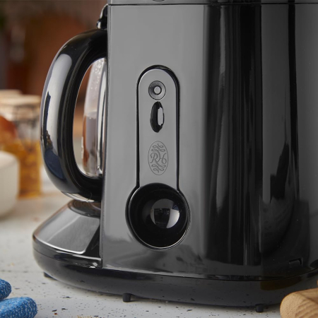 Cafetiera cu filtru Russell Hobbs 26780-56 Bronte, 1.25L, WhirlTech, pause & pour, mentinere cald 40 min, Negru Mat [4]