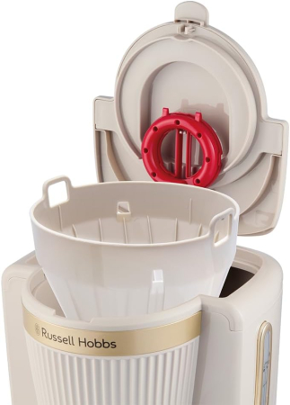 Cafetiera cu filtru Russell Hobbs 26781-56 Bronte, 1.25L, WhirlTech, pause & pour, mentinere cald 40 min, Stone [6]