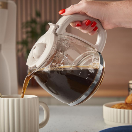 Cafetiera cu filtru Russell Hobbs 26781-56 Bronte, 1.25L, WhirlTech, pause & pour, mentinere cald 40 min, Stone [2]