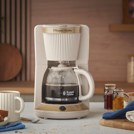 Cafetiera cu filtru Russell Hobbs 26781-56 Bronte, 1.25L, WhirlTech, pause & pour, mentinere cald 40 min, Stone [1]