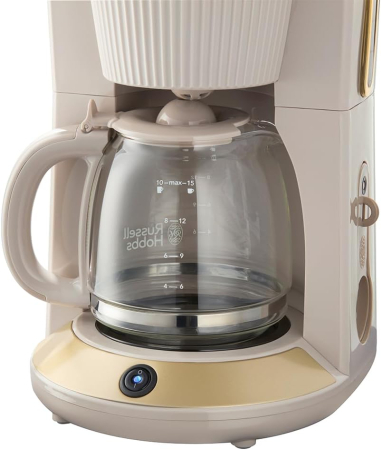 Cafetiera cu filtru Russell Hobbs 26781-56 Bronte, 1.25L, WhirlTech, pause & pour, mentinere cald 40 min, Stone [7]