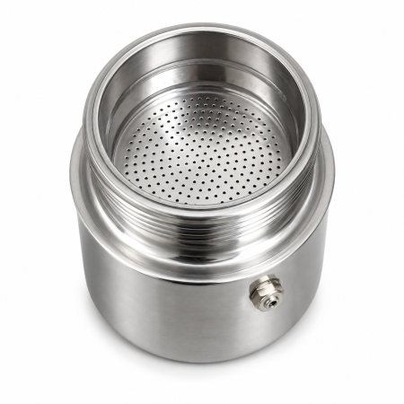 Cafetiera Moka HAEGER SS MOKA POT 10, Capacitate 10 cesti, Corp inox, Piese lavabile la masina de spalat vase, Compatibila cu toate tipurile de plite, Argintiu [5]