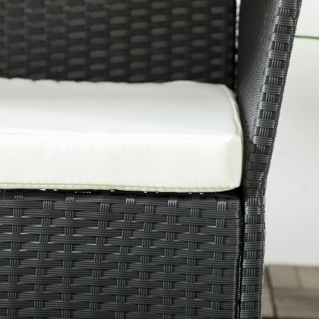 Canapea de exterior  cu 2 locuri cu perne captusite [6]