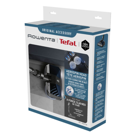 Cap de aspirare activ 2 in 1 Rowenta ZR009C00 pentru aspirare si spalare activa cu apa, compatibil cu aspiratorul Rowenta X-Force 12.60 NEO si 13.60, seriile RH9LCxx, RH9ADxx, RH9A7xx [3]