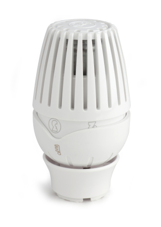 Instalatii sanitare - Cap termostatic Giacomini R460X001, cu senzor lichid, sistem prindere rapida Clip-Clap, reglaj 8–30°C, pentru robineti termostatati seria TG/D/F