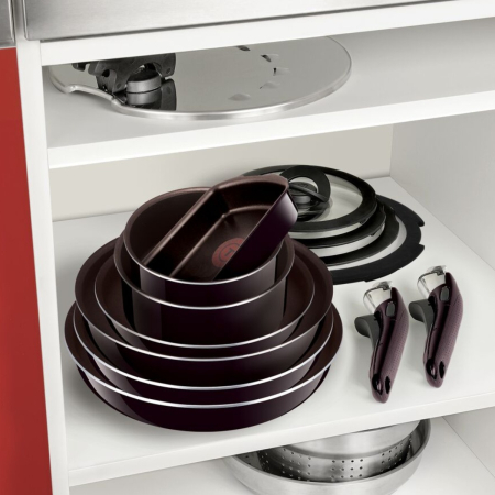 Capac de sticla Tefal Ingenio L9846353, 20 cm, compatibil cu oalele & tigaile Ingenio [6]