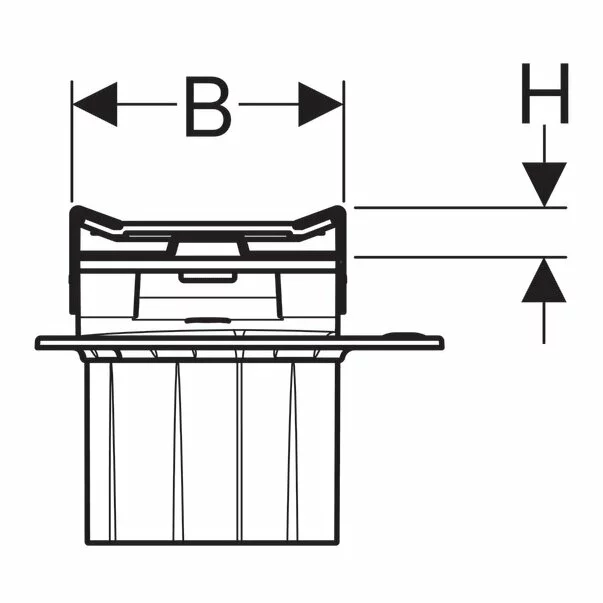 Capac pentru rigola Geberit CleanLine20 30-130 cm otel inoxidabil [2]