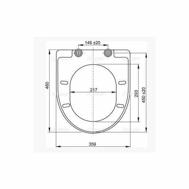 Capac toaleta cu inchidere lenta Softclose Alca A67 [1]