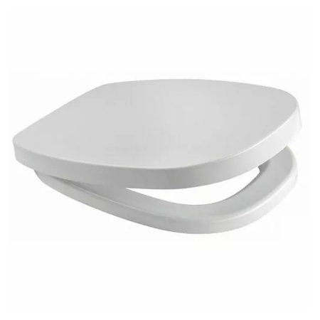 Capace WC - Capac vas WC Rak, Resort din duroplast cu soft close și quick release, alb