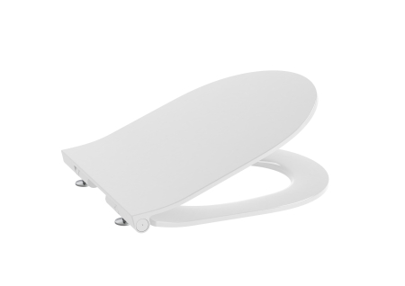 Baie - Capac WC A801D22003, The Gap Round, pentru wc, slim, eliberare rapida, suprafata antibacteriana, alb