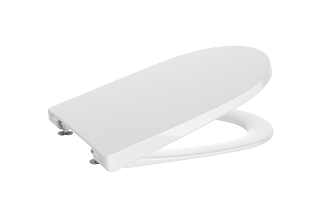 Baie - Capac WC A801E12001, Ona, pentru wc, capac softclose, eliberare rapida, suprafata antibacteriana, alb
