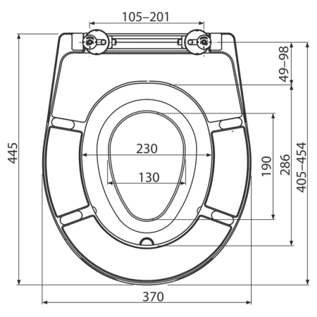 Capac WC, Alcadrain, cu soft close, cu insert pentru copii, duroplast, alb [1]