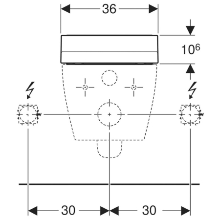 Capac WC, bideu, Geberit, Aquaclean, Tuma Classic, alb [3]