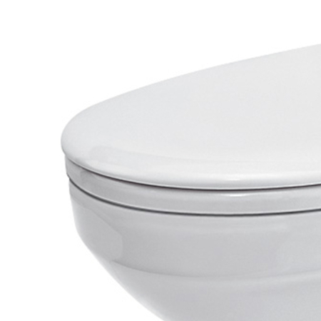 Capac WC Cersanit, Terra, slim, duroplast cu Soft-Close si Easy Off [2]