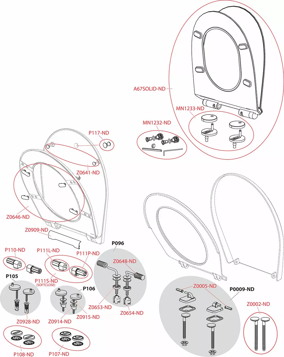 Capac WC copii Alca, duroplast, alb, A603 [2]
