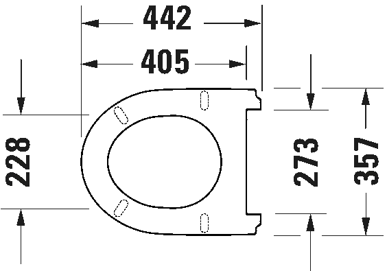 Capac WC Duravit 0020710000, DuraStyle, pentru wc, eliberare rapida, seria DuraStyle, design modern, alb [8]