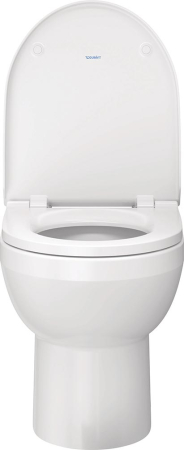 Capac WC Duravit 0020790000, DuraStyle, pentru wc, capac softclose, eliberare rapida, suprafata antibacteriana, alb [3]