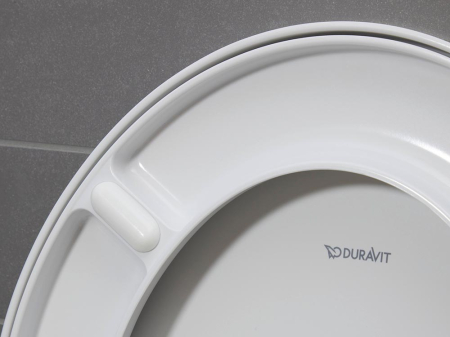 Capac WC Duravit 0020790000, DuraStyle, pentru wc, capac softclose, eliberare rapida, suprafata antibacteriana, alb [7]