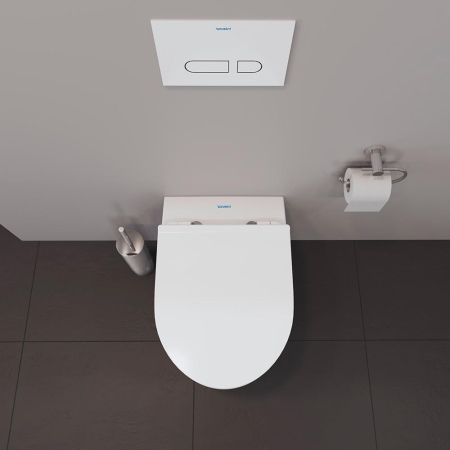 Capac WC Duravit 0020790000, DuraStyle, pentru wc, capac softclose, eliberare rapida, suprafata antibacteriana, alb [11]