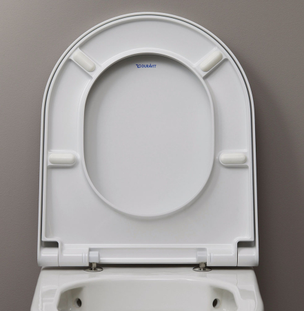 Capac WC Duravit 0021610000, D-Neo, pentru wc, eliberare rapida, suprafata antiaderent, seria D-Neo, alb [13]