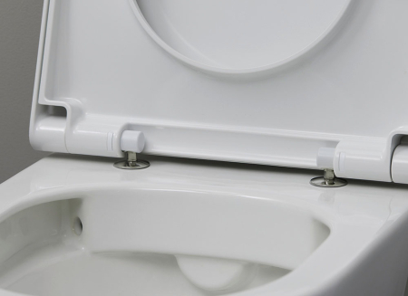 Capac WC Duravit 0021610000, D-Neo, pentru wc, eliberare rapida, suprafata antiaderent, seria D-Neo, alb [11]