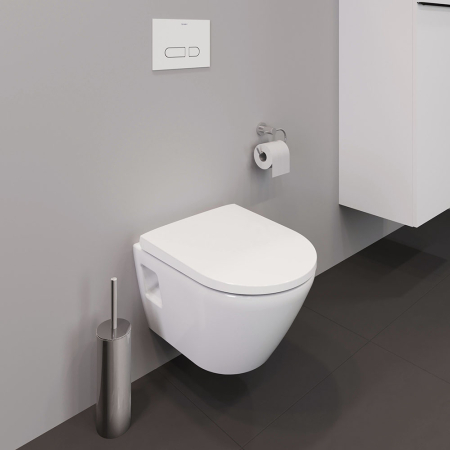 Capac WC Duravit 0021610000, D-Neo, pentru wc, eliberare rapida, suprafata antiaderent, seria D-Neo, alb [7]