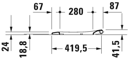 Capac WC Duravit 0021610000, D-Neo, pentru wc, eliberare rapida, suprafata antiaderent, seria D-Neo, alb [17]