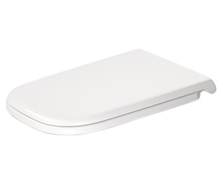Baie - Capac WC Duravit 0060310000, D-Code, pentru wc, eliberare rapida, suprafata antibacteriana, suprafata antiaderent, alb