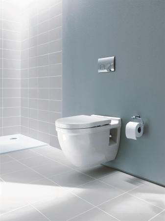Capac WC Duravit 0062410000, Starck 3, pentru wc, suprafata antiaderent, seria Starck 3, design modern, alb [3]