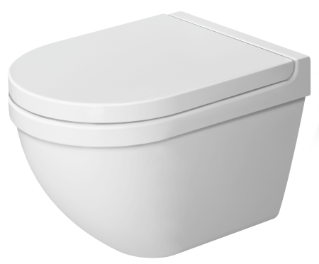 Capac WC Duravit 0063810000, Starck 3, pentru wc, suprafata antiaderent, seria Starck 3, design modern, alb [7]