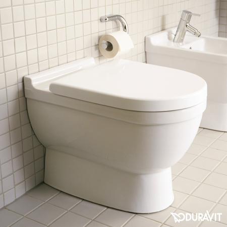 Capac WC Duravit 0063810000, Starck 3, pentru wc, suprafata antiaderent, seria Starck 3, design modern, alb [1]