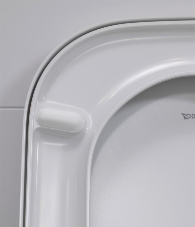 Capac WC Duravit 0064590000, Happy D.2, pentru wc, capac softclose, eliberare rapida, suprafata antiaderent, alb [15]