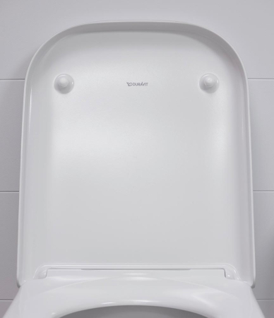 Capac WC Duravit 0064590000, Happy D.2, pentru wc, capac softclose, eliberare rapida, suprafata antiaderent, alb [13]