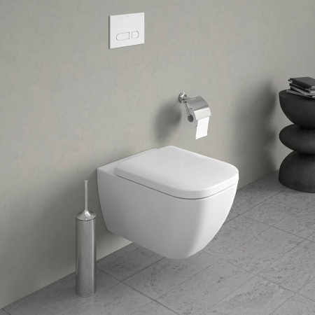 Capac WC Duravit 0064590000, Happy D.2, pentru wc, capac softclose, eliberare rapida, suprafata antiaderent, alb [5]