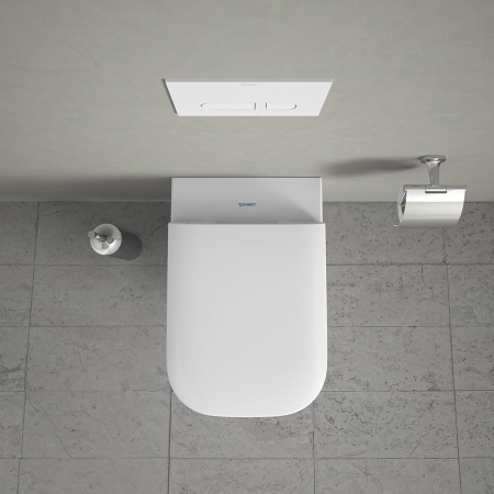 Capac WC Duravit 0064590000, Happy D.2, pentru wc, capac softclose, eliberare rapida, suprafata antiaderent, alb [10]