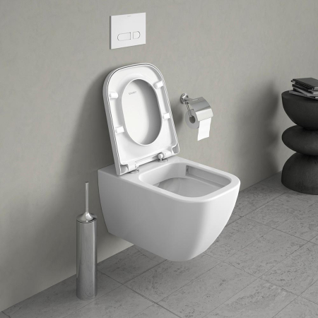 Capac WC Duravit 0064590000, Happy D.2, pentru wc, capac softclose, eliberare rapida, suprafata antiaderent, alb [8]