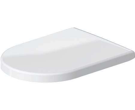 Baie - Capac WC Duravit 0067790000, Starck 3, pentru wc, eliberare rapida, suprafata antiaderent, seria Starck 3, alb