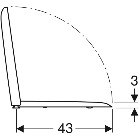 Capac WC Geberit iCon, softclose, duroplast, alb, 500.837.01.1 [5]
