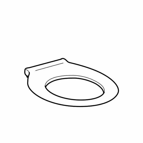 Capac wc Geberit Selnova Comfort fixare de sus cu acces liber alb [1]