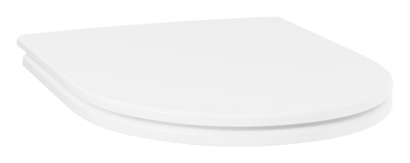 Capac WC Grohe 102500SH00, 450 mm, 365 mm, 1 functii speciale, capac softclose, oval, duroplast, Alb [5]