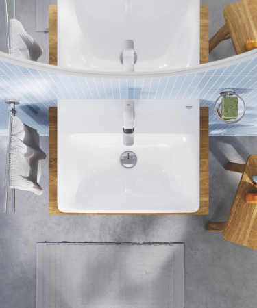 Capac WC Grohe 102500SH00, 450 mm, 365 mm, 1 functii speciale, capac softclose, oval, duroplast, Alb [10]