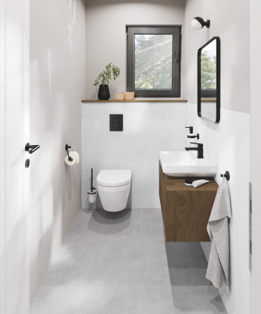 Capac WC Grohe 102500SH00, 450 mm, 365 mm, 1 functii speciale, capac softclose, oval, duroplast, Alb [11]