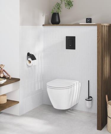 Capac WC Grohe 102500SH00, 450 mm, 365 mm, 1 functii speciale, capac softclose, oval, duroplast, Alb [14]
