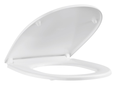 Capace WC - Capac WC Grohe 112946SH00, Bau Ceramic, SoftClose, Slim, datasare rapida, alb
