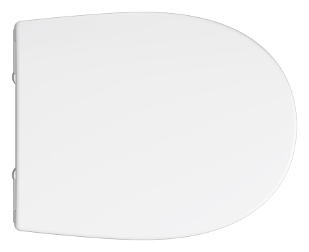 Capac WC Grohe 112947SH00, Bau Ceramic, Slim, datasare rapida, alb [5]